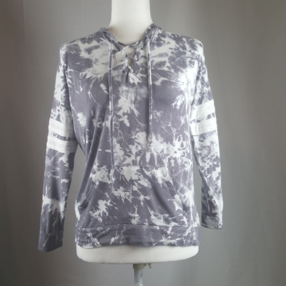 Pink Rose Tops - Pink Rose Hooded Shirt